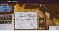 Desktop Screenshot of brainwritings.com